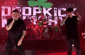Dropkick Murphys comparten su concierto de St. Patrick’s Day