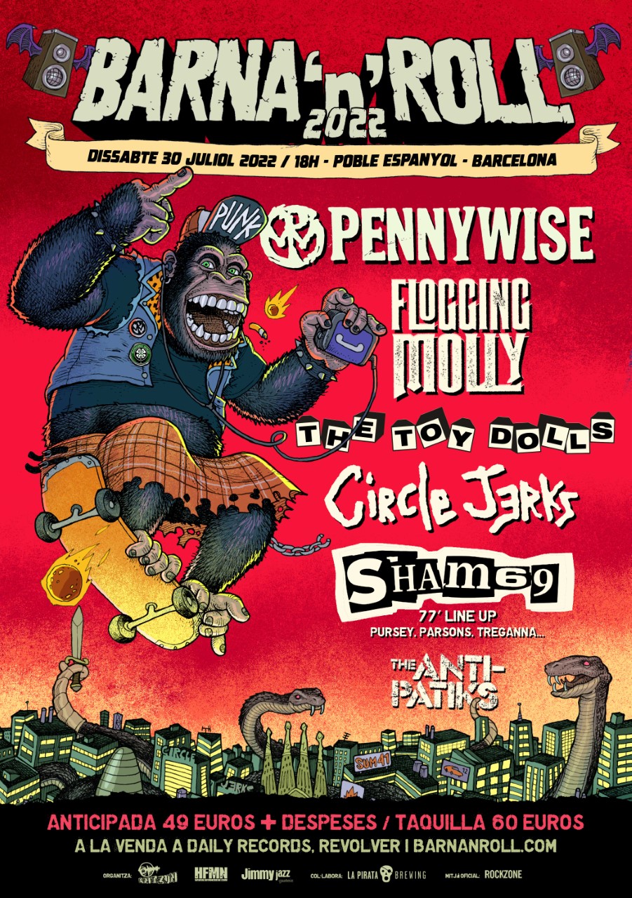 Poster Barna 'N' Roll 2022 cartel